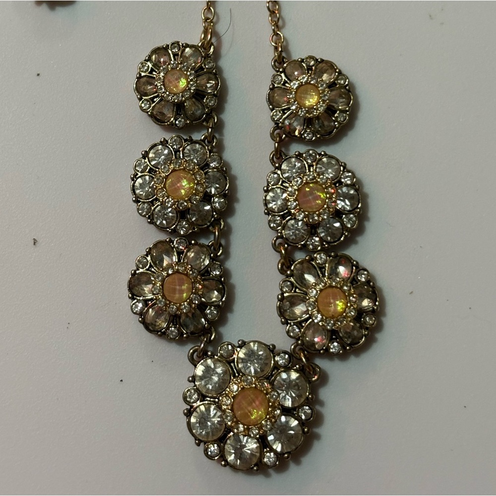 Vintage J. Crew Floral Necklace
